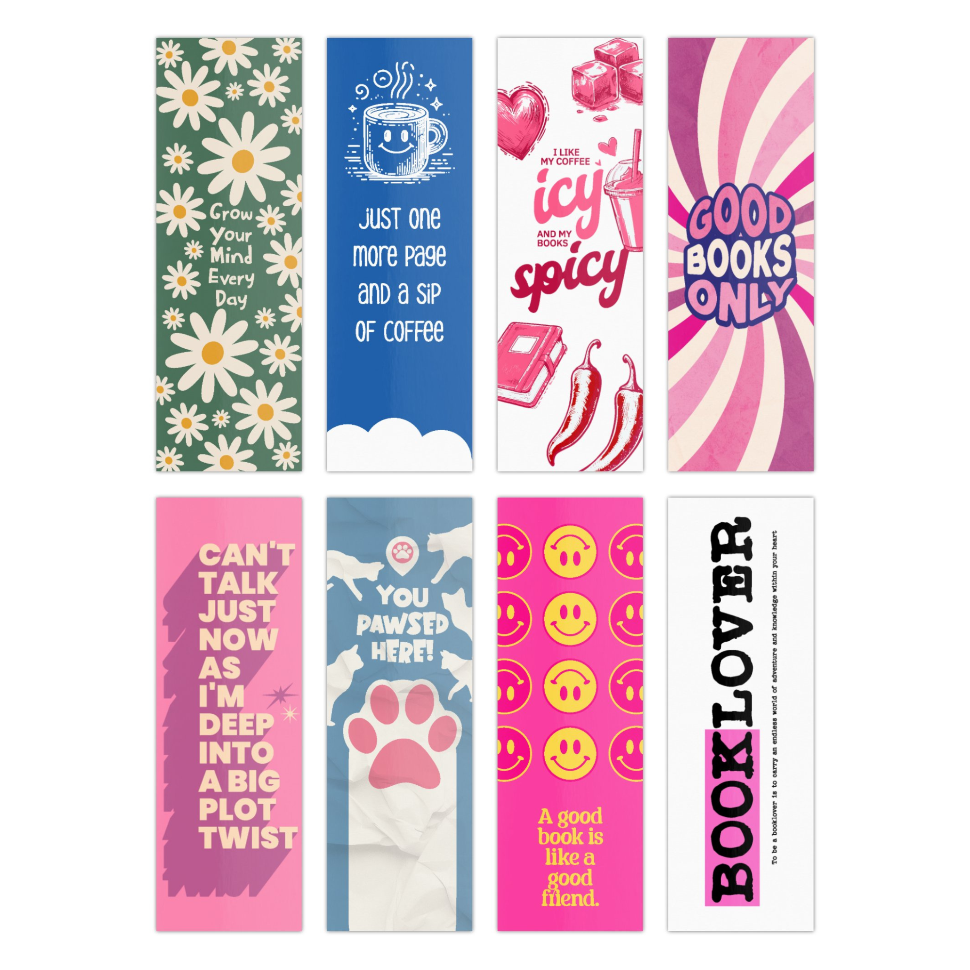 Booklover Bookmark