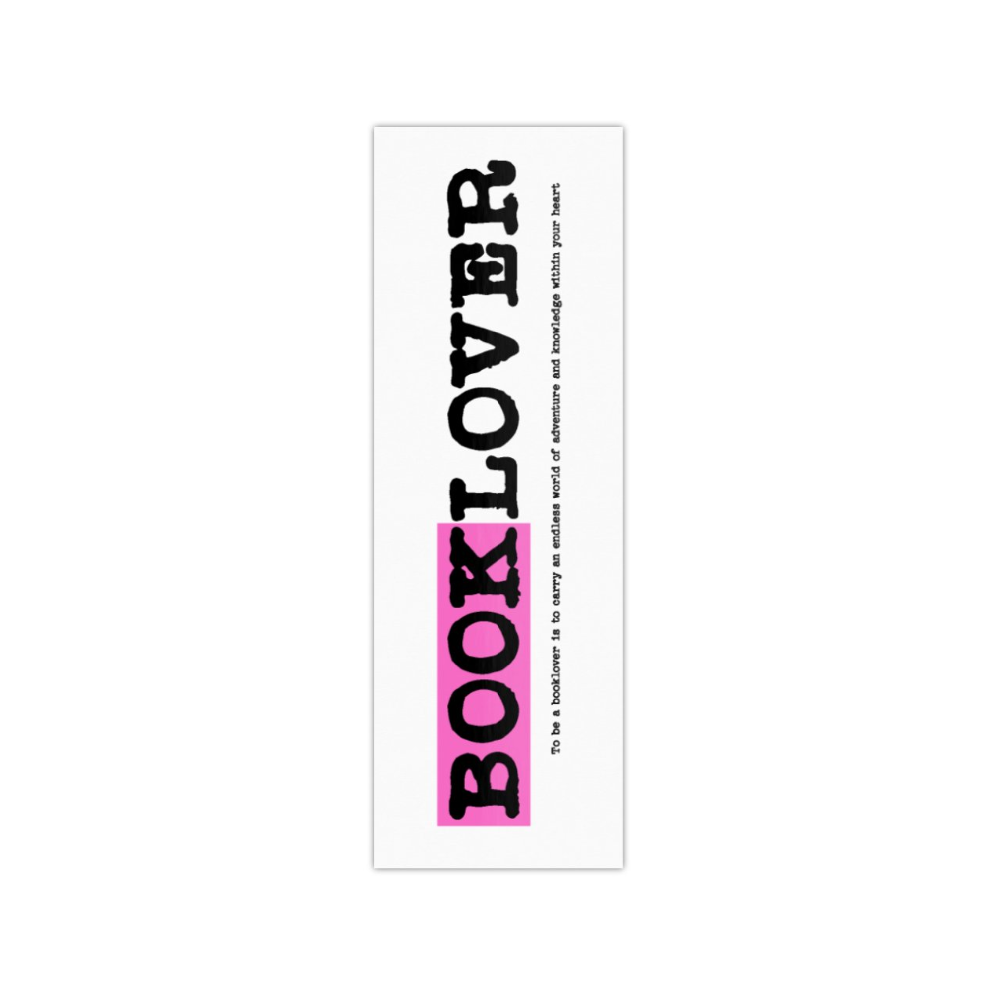 Booklover Bookmark