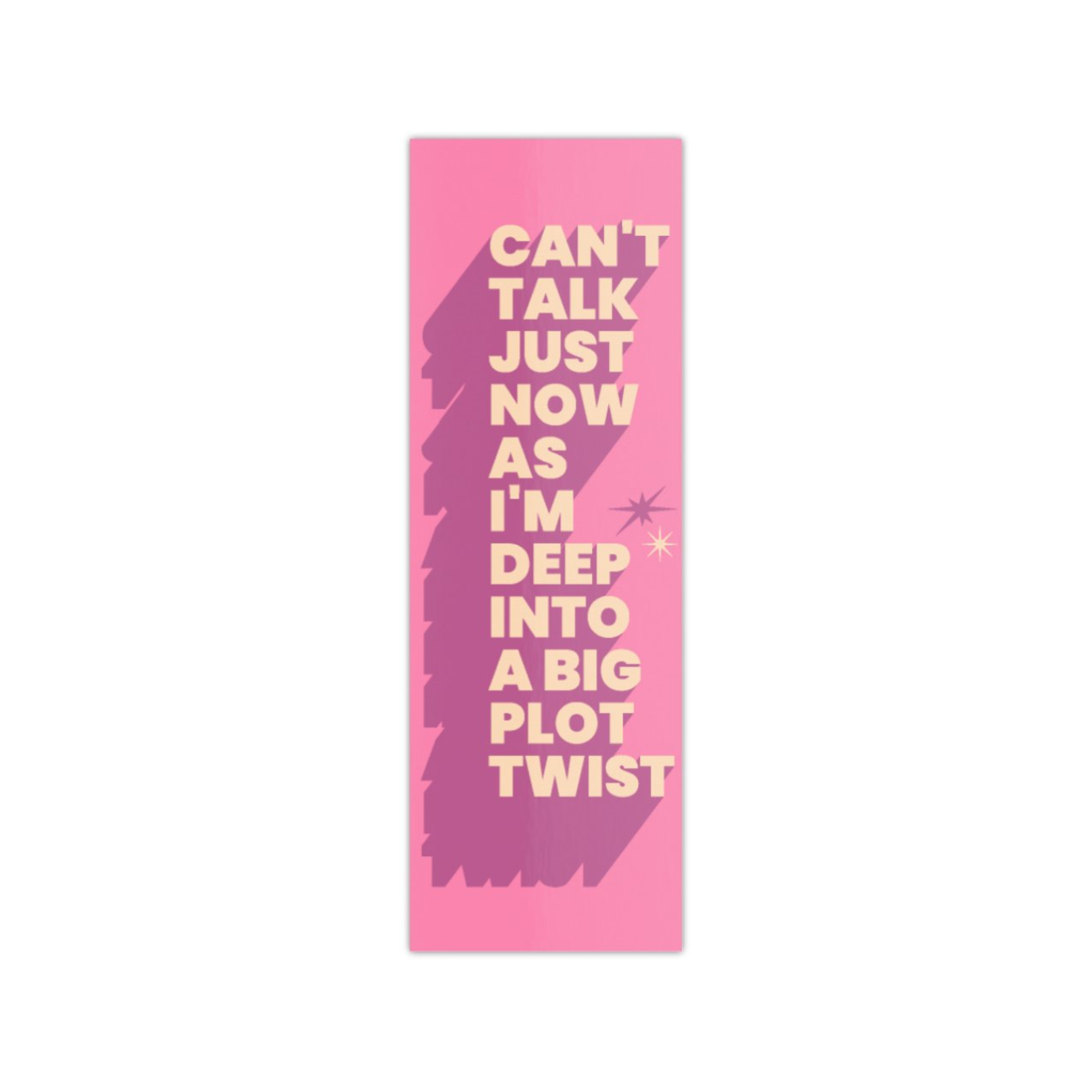 Plot Twist Bookmark