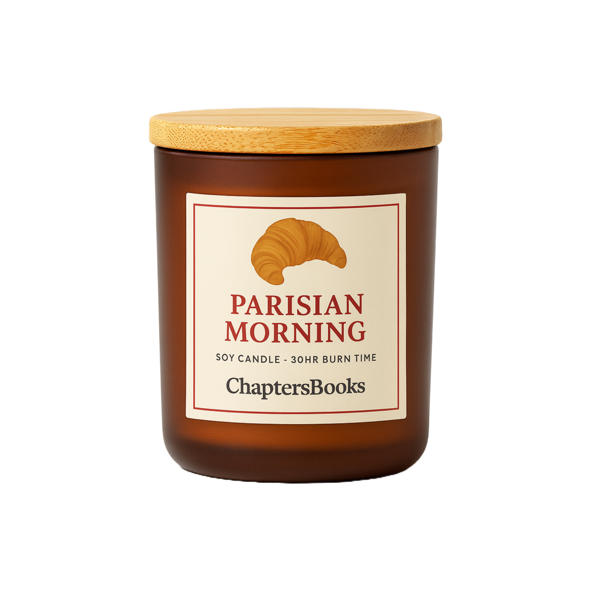 Parisian Morning – Buttery Croissant Scented Soy Candle | Hand-Poured 30hr Burn