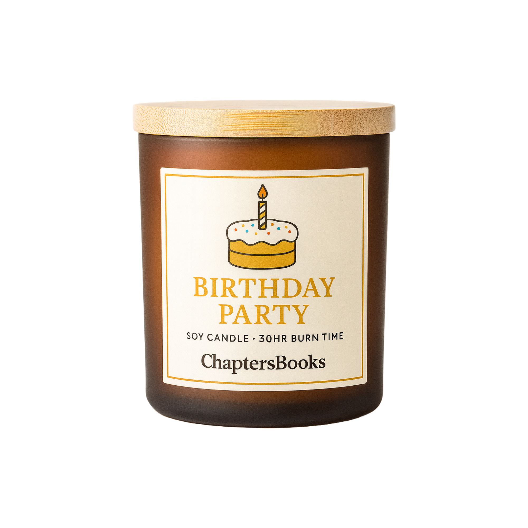 Birthday Party – Cake & Vanilla Frosting Candle | Fun Celebration Scent